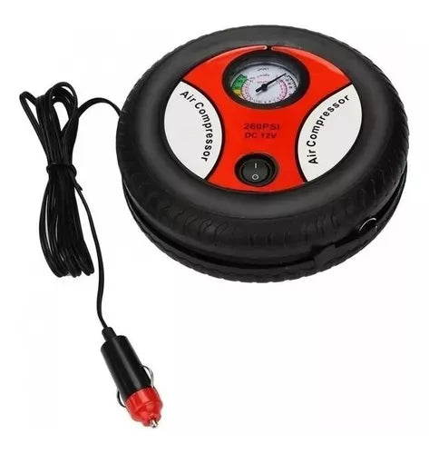 🛑Mini Compresor de Aire Portátil + 3 Adaptadores de boquilla🚥