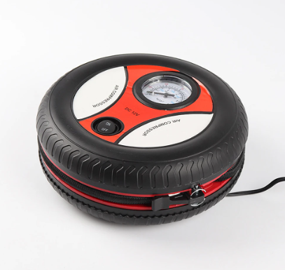 🛑Mini Compresor de Aire Portátil + 3 Adaptadores de boquilla🚥